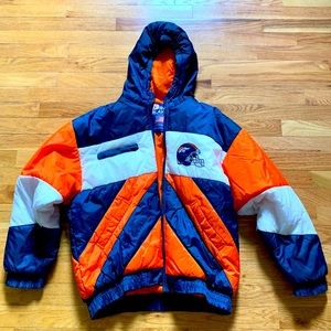 PRO PLAYER DENVER BRONCOS MENS PUFFY JACKET